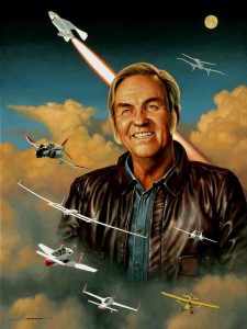 Burt Rutan Painting