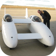 Burt Rutan Designs a Hybrid Flying Car by Jason Paur for Wired Magazine 2011